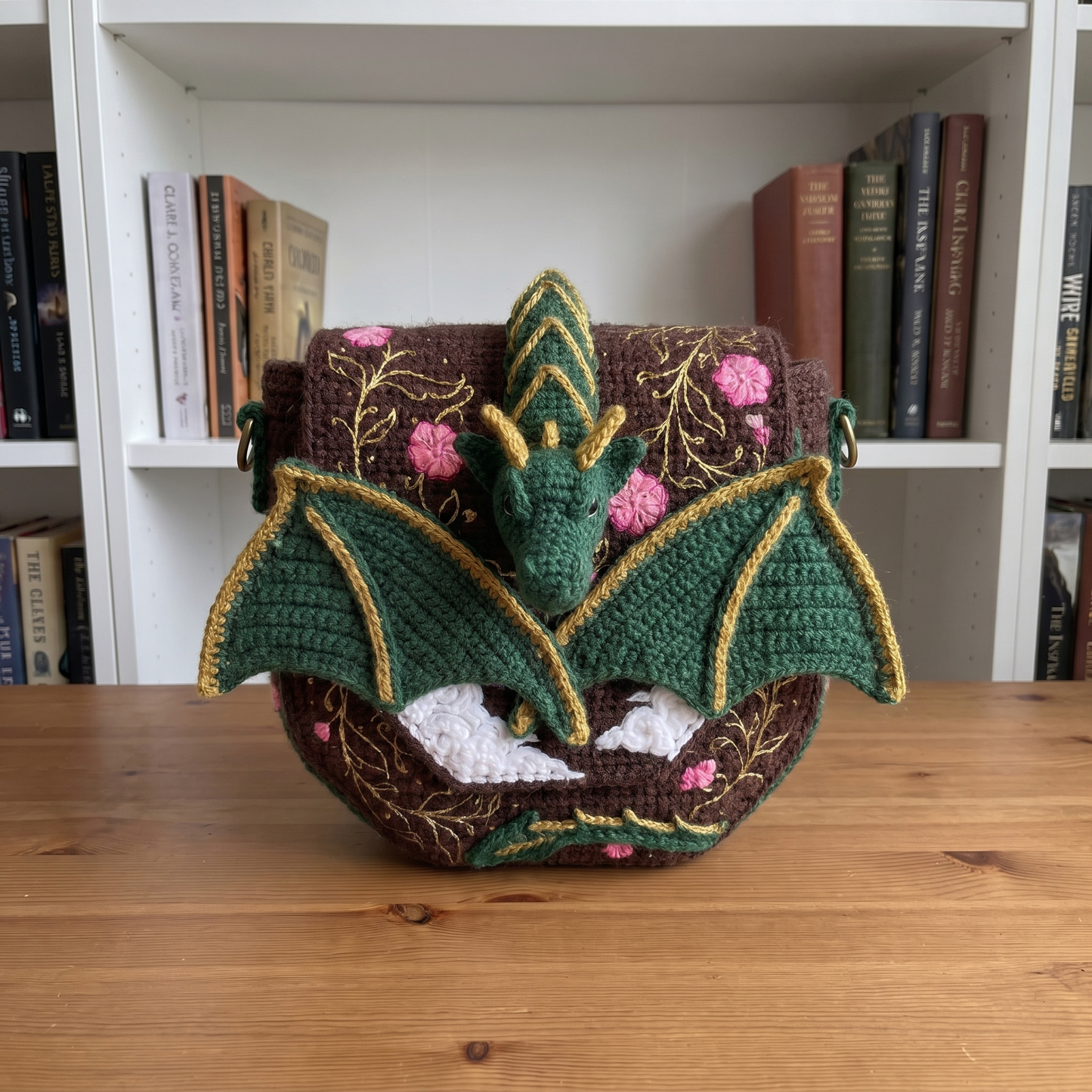 Crochet Dragon Bag